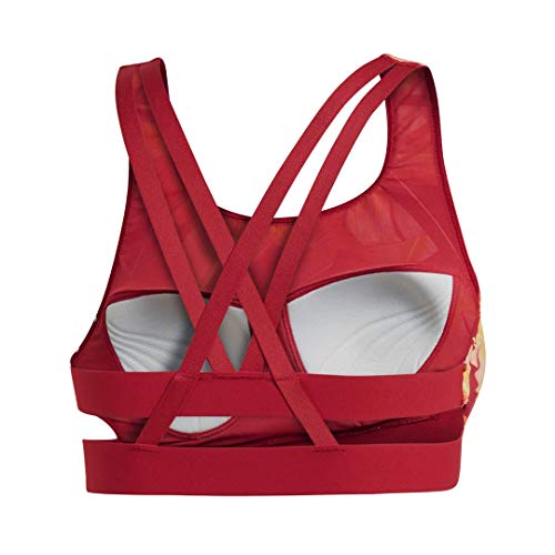 adidas Bañador para Mujer Don't Rest, Mujer, Traje de baño de una Pieza, F19ISSW1242, Granate Activo/Coral Hi-Res, 85D