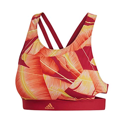 adidas Bañador para Mujer Don't Rest, Mujer, Traje de baño de una Pieza, F19ISSW1242, Granate Activo/Coral Hi-Res, 85D