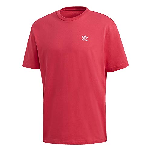 Adidas B+F Trefoil - Camiseta rosa y blanco L