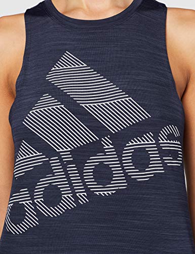 adidas Bos Logo Tank Camiseta sin Mangas, Mujer, Legend Ink, XS