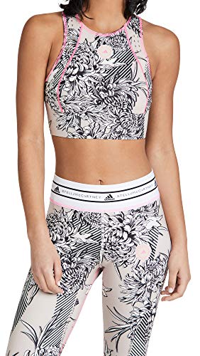 adidas by Stella McCartney TruePurpose Allover Print Crop Top Women's, Pink, Size S