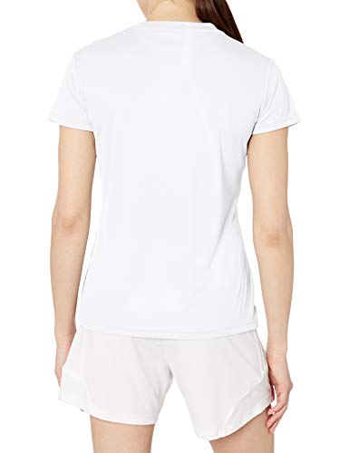 adidas Camiseta Core18 para Mujer, Mujer, Camisa, DSB40, Blanco/Negro, S