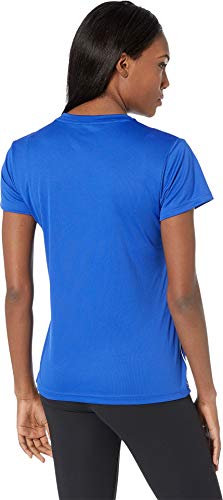 adidas Camiseta de Entrenamiento para Mujer, Mujer, Camisa, DSB40, Azul Intenso/Blanco, XXS