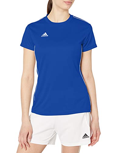 adidas Camiseta de Entrenamiento para Mujer, Mujer, Camisa, DSB40, Azul Intenso/Blanco, XXS