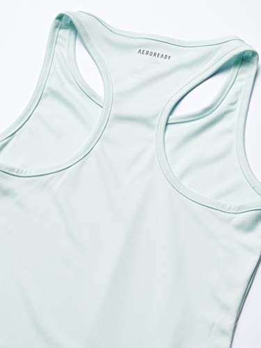 adidas Camiseta de Tirantes para Mujer, Mujer, Camisa, FRO22, Verde Oscuro/Gris, M