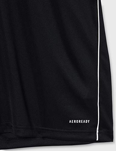 adidas Core 18 T Camiseta, Hombre, Negro (Bllack/White), L