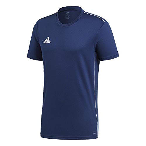 Adidas Core 18 Training Jsy, Camiseta Hombre Azul (Dark Blue/White), 3XL