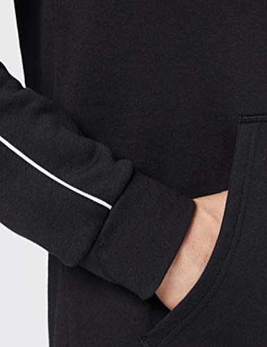 adidas CORE18 Hoody Sudadera con Capucha, Hombre, Negro (Negro/Blanco), 3XL