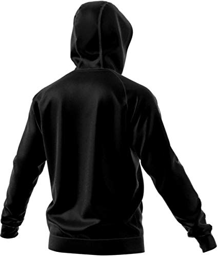 Adidas CORE18 Hoody Y Sudadera, Unisex Niños, Negro/Blanco, 176