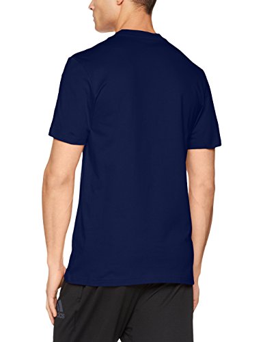 adidas CORE18 tee Camiseta de Manga Corta, Hombre, Dark Blue/White, 3XL