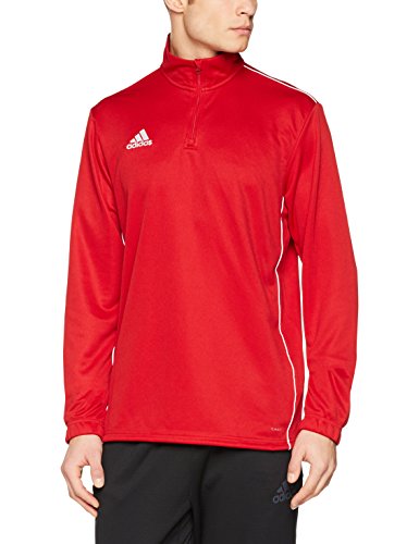 adidas CORE18 TR Top Sudadera, Hombre, Power Red/White, S