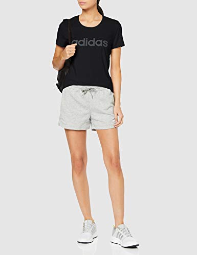 adidas Design 2 Move W TS Camiseta, Mujer, Negro (Black/White), L