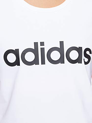 Adidas Desing 2 Move Logo tee Camiseta, Mujer, Blanco (White), S