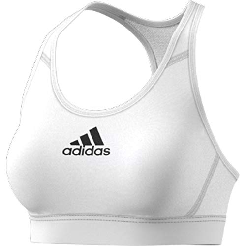 adidas DRST Ask Bra Sujetador de Deporte, Mujer, White, S