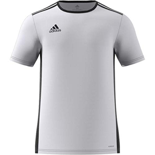 Adidas Entrada 18 JSY - Camiseta para Hombre, Blanco (White/ Black), M