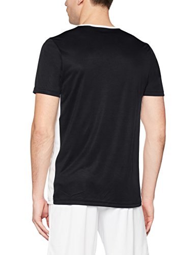 adidas Entrada 18 JSY T-Shirt, Hombre, Black/White, L