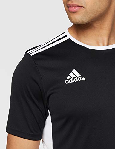 adidas Entrada 18 JSY T-Shirt, Hombre, Black/White, L