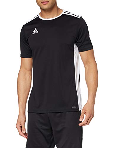 adidas Entrada 18 JSY T-Shirt, Hombre, Black/White, L