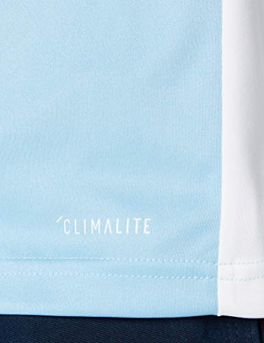 adidas Entrada 18 JSY T-Shirt, Hombre, Clear Blue/White, L