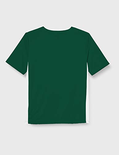 adidas Entrada 18 JSY T-Shirt, Hombre, Collegiate Green/White, S