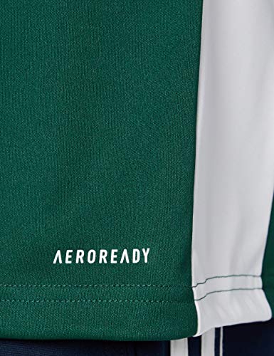 adidas Entrada 18 JSY T-Shirt, Hombre, Collegiate Green/White, S