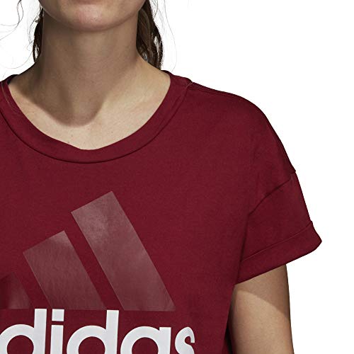 adidas ESS Lin Lo Camiseta, Mujer, Granate Noble, M