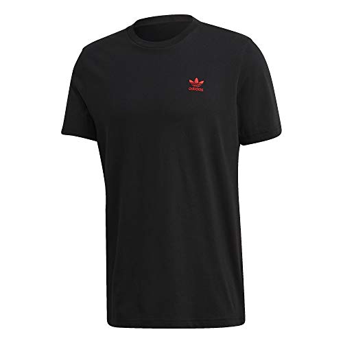 Adidas Essential - Camiseta negro/rojo M