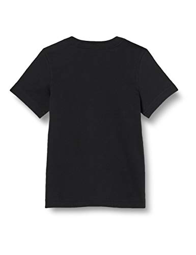 adidas Essentials Linear Logo Camiseta, Niños, Negro (Black/White), 176