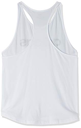 adidas Essentials Linear Tk Camiseta de Tirantes, Mujer, Blanco (White/Black), 2XS