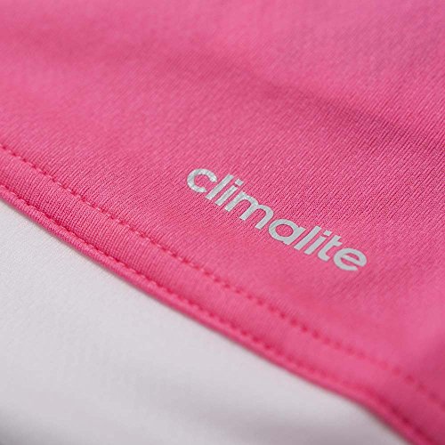 adidas Estro 15 JSY - Camiseta para hombre, color rosa solar/blanco, talla XL