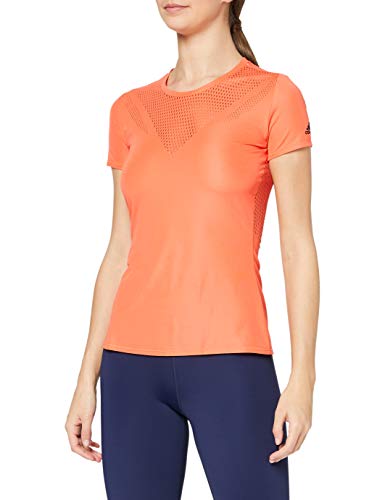 adidas Feminine tee Camiseta, Mujer, Naranja (corsen), S
