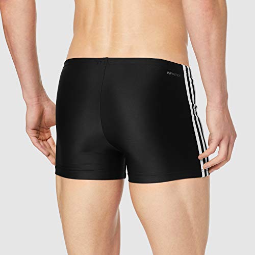 adidas FIT Bx 3S Traje de Baño, Hombre, Black/White, 4