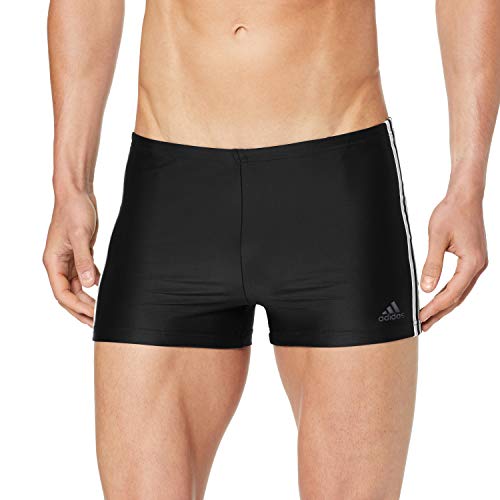 adidas FIT Bx 3S Traje de Baño, Hombre, Black/White, 4