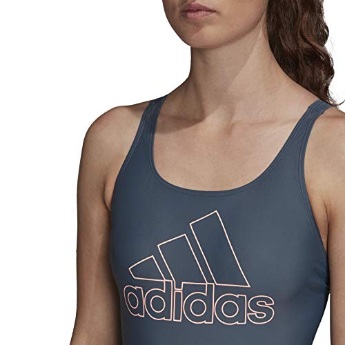 adidas FIT Suit BOS Traje de baño, Mujer, Azul (Azuleg/Nadecl), 46