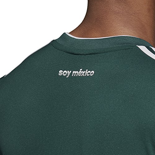 adidas México 2018 Home - Camiseta réplica - BQ4701, S, Collegiate Green/Navy