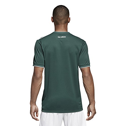 adidas México 2018 Home - Camiseta réplica - BQ4701, S, Collegiate Green/Navy