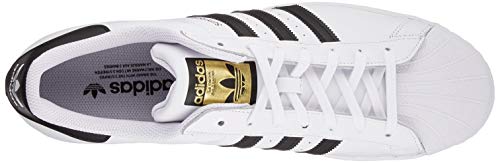 adidas Originals Superstar, Zapatillas Deportivas Hombre, Footwear White/Core Black/Footwear White, 42 EU