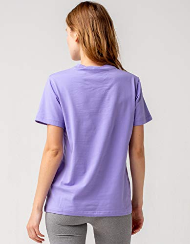 adidas Originals Trefoil - Camiseta para mujer - Morado - XX-Small