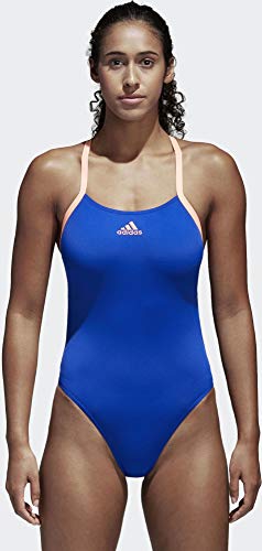 adidas Perf Swim Inf+ Bañador, Mujer, Gris (Reauni/Cortiz), 40