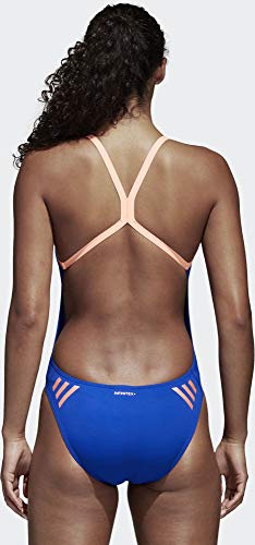 adidas Perf Swim Inf+ Bañador, Mujer, Gris (Reauni/Cortiz), 40