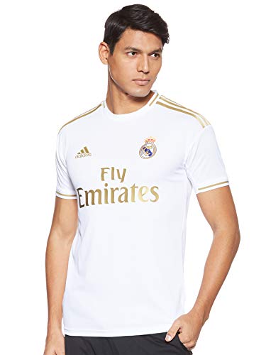 adidas Real Madrid 2019/2020 Camiseta, Hombre, Blanco (1ª Equipación), L