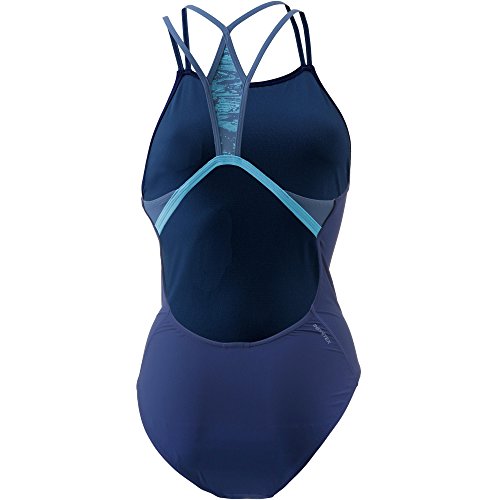 adidas Reg 1pc Par, Bañador Entero para Mujer, Mujer, DH2372, Turquesa, 44