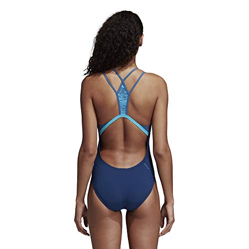 adidas Reg 1pc Par, Bañador Entero para Mujer, Mujer, DH2372, Turquesa, 44