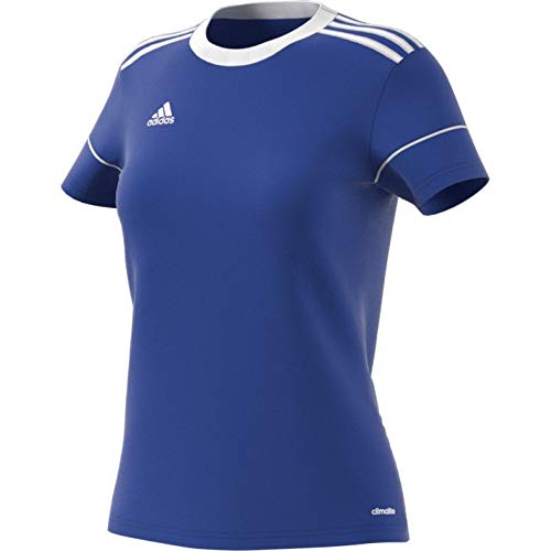 adidas Squad 17 JSY W Camiseta, Mujer, Azul (Azufue/Blanco), XS
