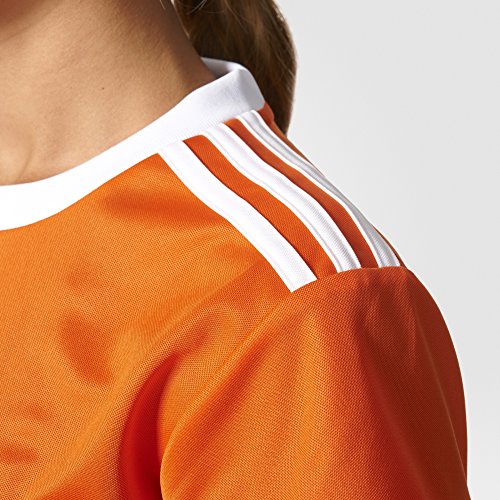adidas Squad 17 JSY W Camiseta, Mujer, Naranja (Naranj/Blanco), M