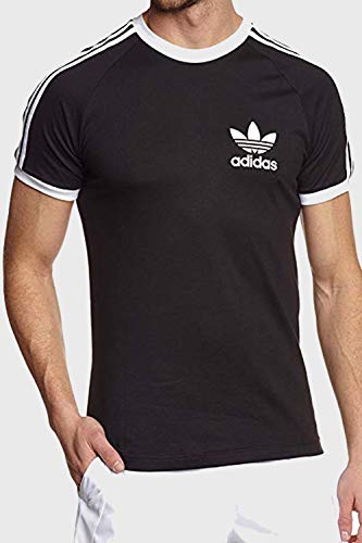 adidas T-Shirt Originals Sport Essentials tee - Camiseta, Color Negro, Talla l