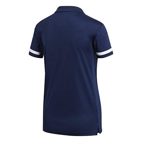 adidas T19 Polo W Polo Shirt, Mujer, Team Navy Blue/White, 2XL