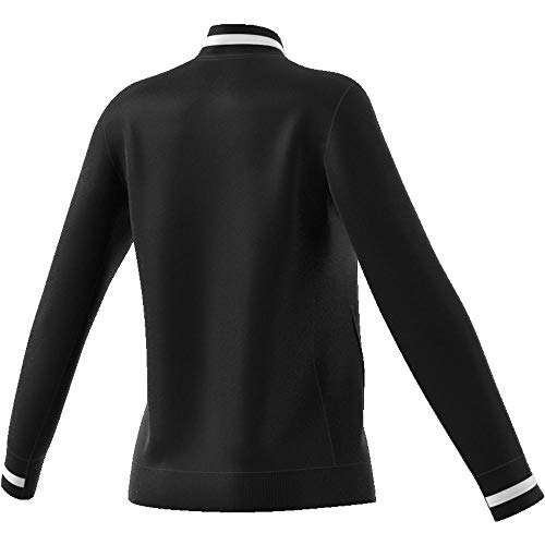 Adidas T19 TRK JKT W Chaqueta de Deporte, Mujer, Black/White, L