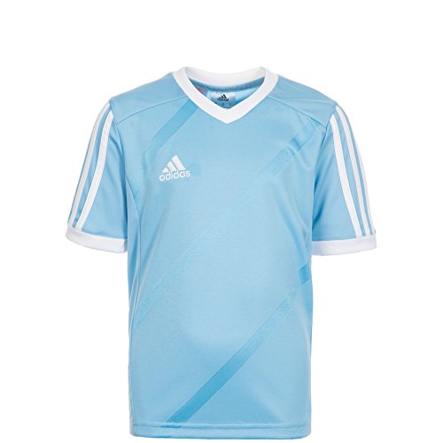 adidas Tabe 14 JSY - Camiseta para hombre, color azul claro / blanco, talla 164