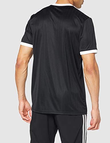 adidas TABELA 18 JSY T-Shirt, Hombre, Black/White, S